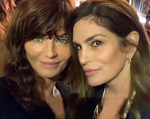 cindy helena Cindy Crawford e Helena Christensen ancora insieme a NY