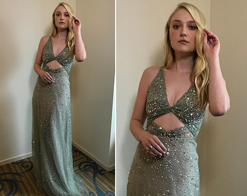 Dakota Fanning Dakota Fanning scintillante ai SAG Awards 2020