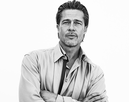 brad pitt Brad Pitt è il nuovo testimonial di Brioni