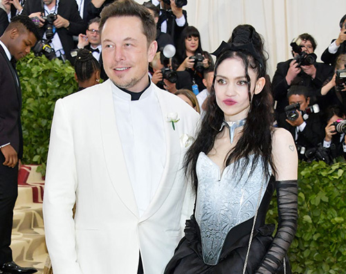 elon musk grimes Elon Musk e Grimes aspettano un bambino