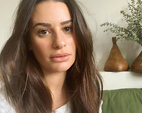 lea michele Lea Michele al naturale su Instagram