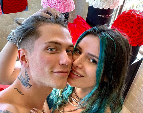 bella benji Bella Thorne ha ricevuto il suo regalo di San Valentino