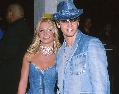 britney justin Justin Timberlake parla delliconico look total denim del 2001