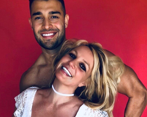 britney Britney Spears e Sam Asghari, foto di coppia sui social