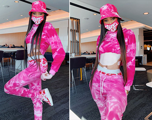 winnie harlow Anche Winnie Harlow viaggia ai tempi del coronavirus