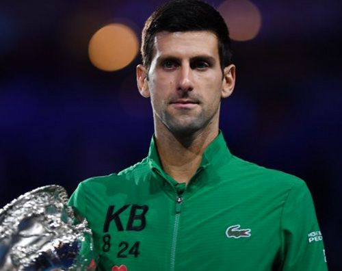 djokivicj Novak Djokovic ha il coronavirus