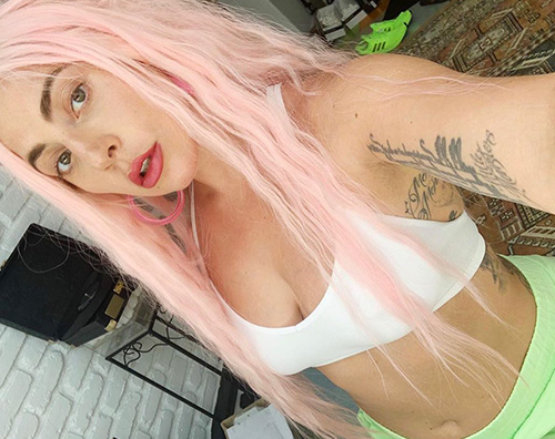lady gaga Lady Gaga, capelli pink su Instagram