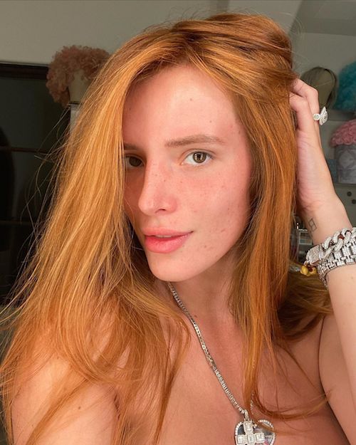 Bella Thorne è ritornata rossa 103660558 1702501626571491 954346007463398528 n Bella Thorne è ritornata rossa