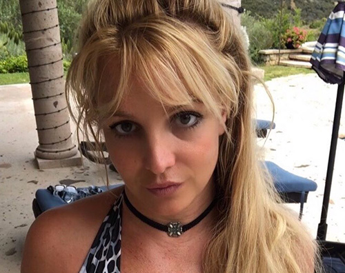 britney spears Britney Spears sfoggia la sua frangetta su Instagram