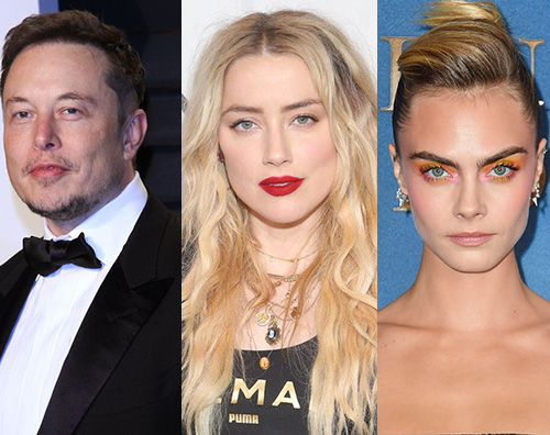elon amber cara Elon Musk: relazione a tre con Amber Heard e Cara Delevingne?