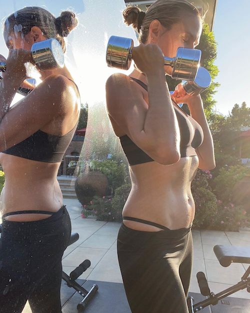 Heidi Klum si allena su Instagram 109520592 414912619467283 5084570534647693021 n Heidi Klum si allena su Instagram