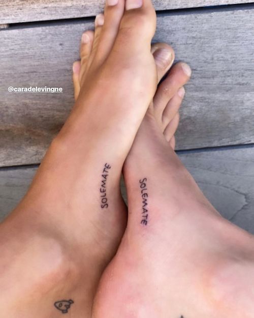 cara kaia Kaia e Cara si sono fatte un tattoo identico