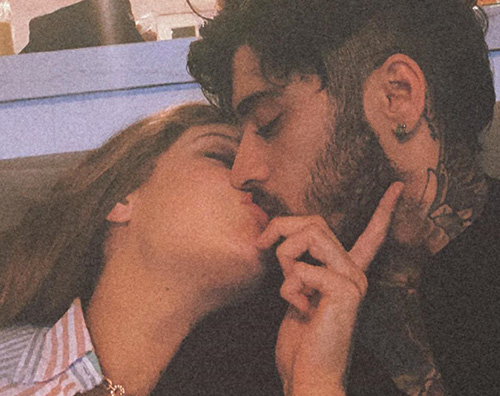 gigi hadid Gigi e Zayn, coccole social