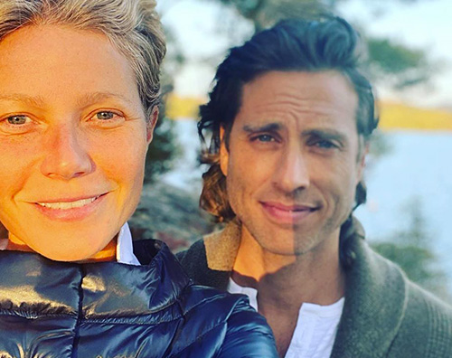 gwyneth brad Gwyneth Paltrow festeggia lanniversario su Instagram