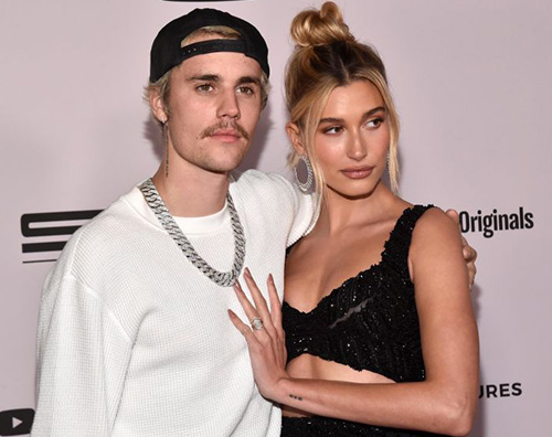 justin hailey 1 Justin e Hailey, stilosi per le nozze di un amico