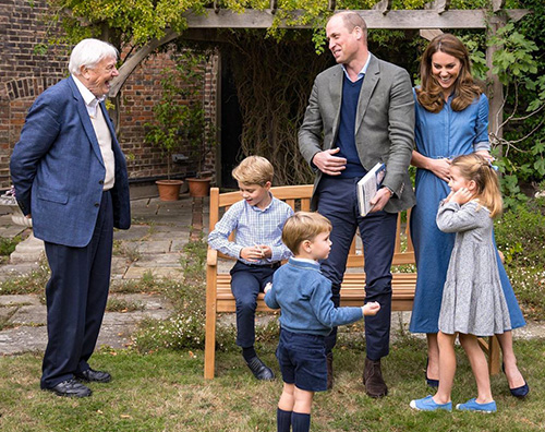 royal family 2 Kate e William mostrano alcune nuove foto dei loro figli