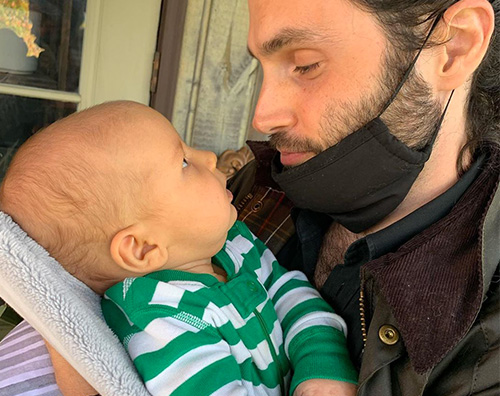 penn badgley Penn Badgley, papà tenero su Instagram