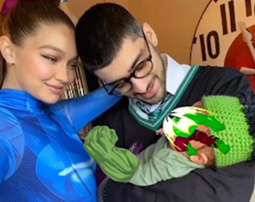 Gigi Zayn Gigi e Zayn condividono la prima foto della figlia