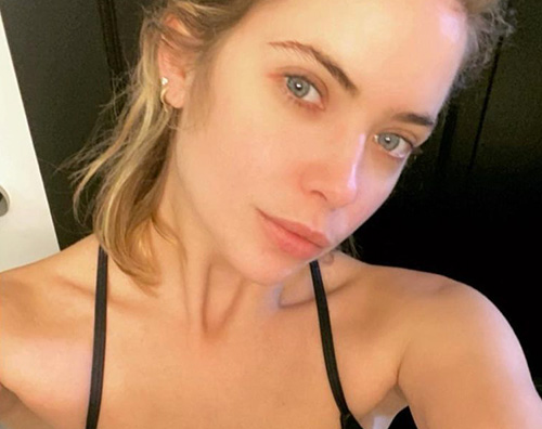 ashley benson Ashley Benson, selfie dopo lallenamento