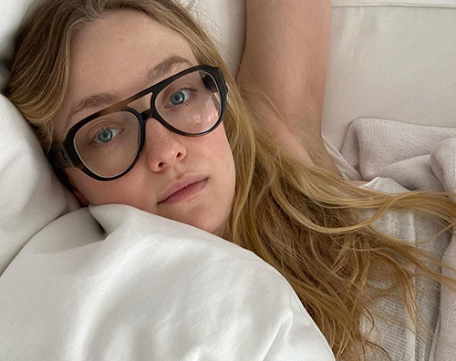 dakota fanning Dakota Fanning senza trucco su IG