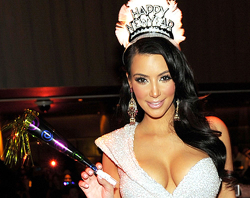 kim k 2 Buon Anno!