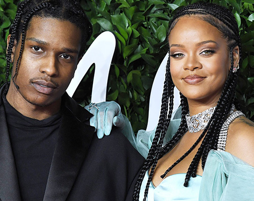 rihanna Rihanna e ASAP Rocky, primo Natale insieme come coppia