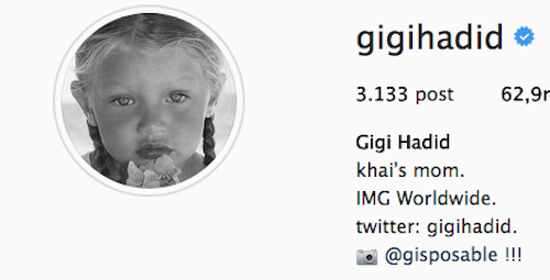 Schermata 2021 01 22 alle 07.40.33 Gigi Hadid ha rivelato il nome di sua figlia