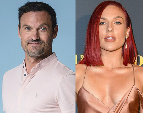 brian austin Brian Austin Green e Sharna Burgess, debutto di coppia su Instagram