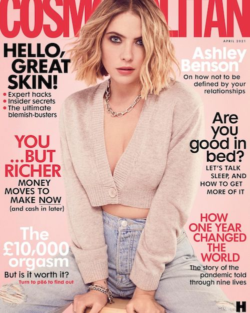 155320601 896593421123760 2642715886271384976 n Ashley Benson è sulla cover di Cosmopolitan