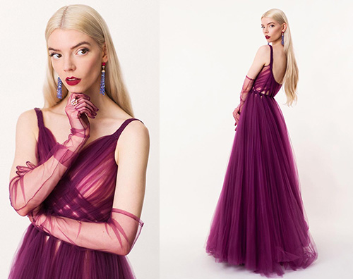 abya Anya Taylor Joy elegantissima per i Critics Choice Awards 2021