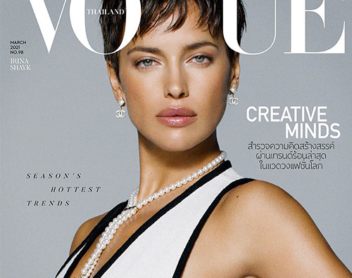 irina shayk Irina Shayk è anche sulla cover di Vogue Tailandia