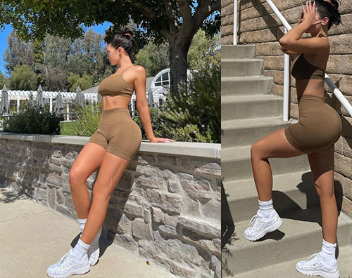 kylie jenner 2 Kylie Jenner, sportiva e sexy su Instagram