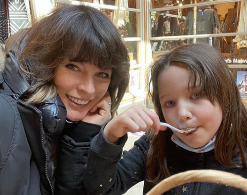 milla Milla Jovovich, appuntamento a due con Dashiel