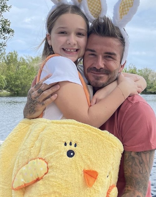 Schermata 2021 04 05 alle 22.34.58 Pasqua in famiglia per i Beckham