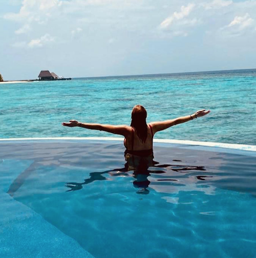 Schermata 2021 04 15 alle 09.30.54 Lindsay Lohan in vacanza alle Maldive