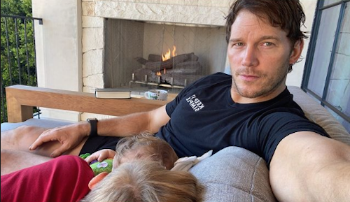 Schermata 2021 04 30 alle 09.48.27 Chris Pratt, papà dolce su Instagram