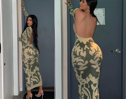 kylie jenner Kylie Jenner mostra il lato B su Instagram