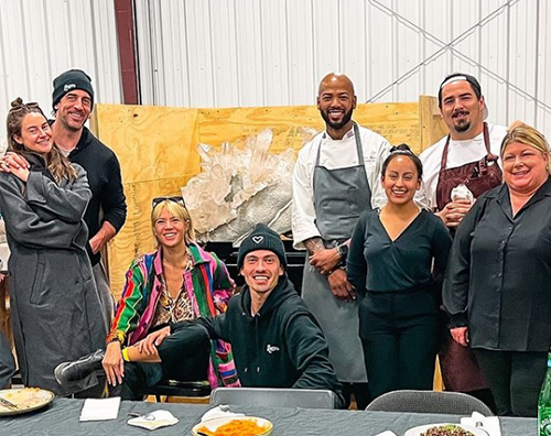 shailene Shailene Woodley e Aaron Rodgers insieme in Arkansas