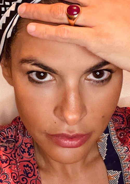 eva mendes Eva Mendes, selfie su Instagram