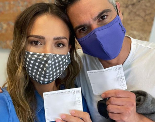 jessica alba Jessica Alba ha fatto il vaccino