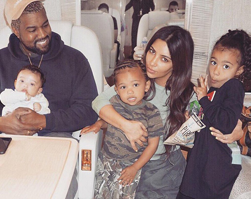 kim kardashian Kim festeggia il compleanno di Kanye su Instagram