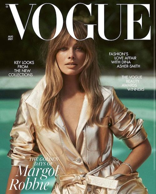 217741953 409170063805062 3874709599412264372 n Margot Robbie, nuovo look sulla cover di British Vogue