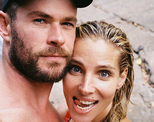 elsa chris Chris Hemsworth festeggia il compleanno di Elsa su IG