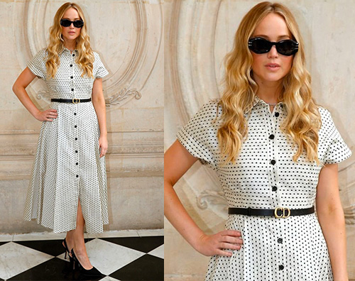 jennifer lawrence Jennifer Lawrence a Parigi per Dior