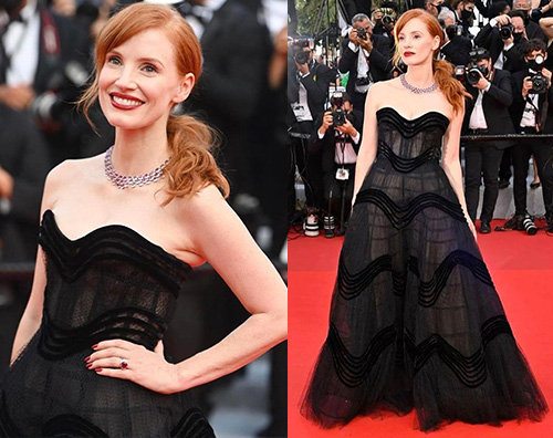 jessica Jessica Chastain è a Cannes