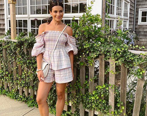 lea michele Lea Michele, estate negli Hampton