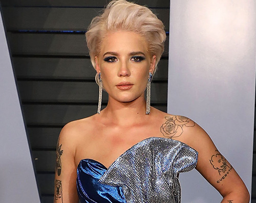 halsey Halsey mostra le smagliature lasciate dalla gravidanza