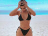 Kim Kardashian in bikini su Instagram