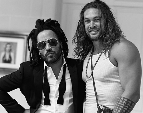 lenny jason Lenny Kravitz a Jasono Momoa: Orgoglioso di chiamarti fratello