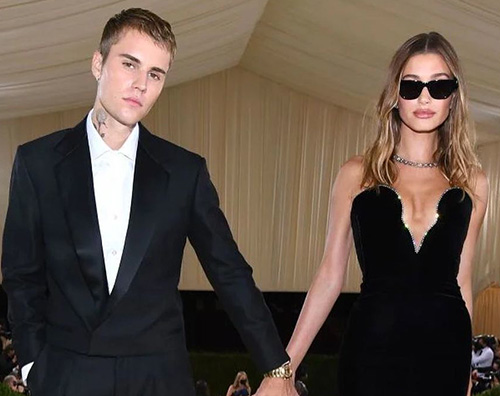 biebers Justin e Hailey in nero al MET Gala 2021